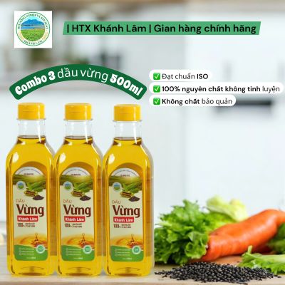 Combo 3 dầu vừng 500ml
